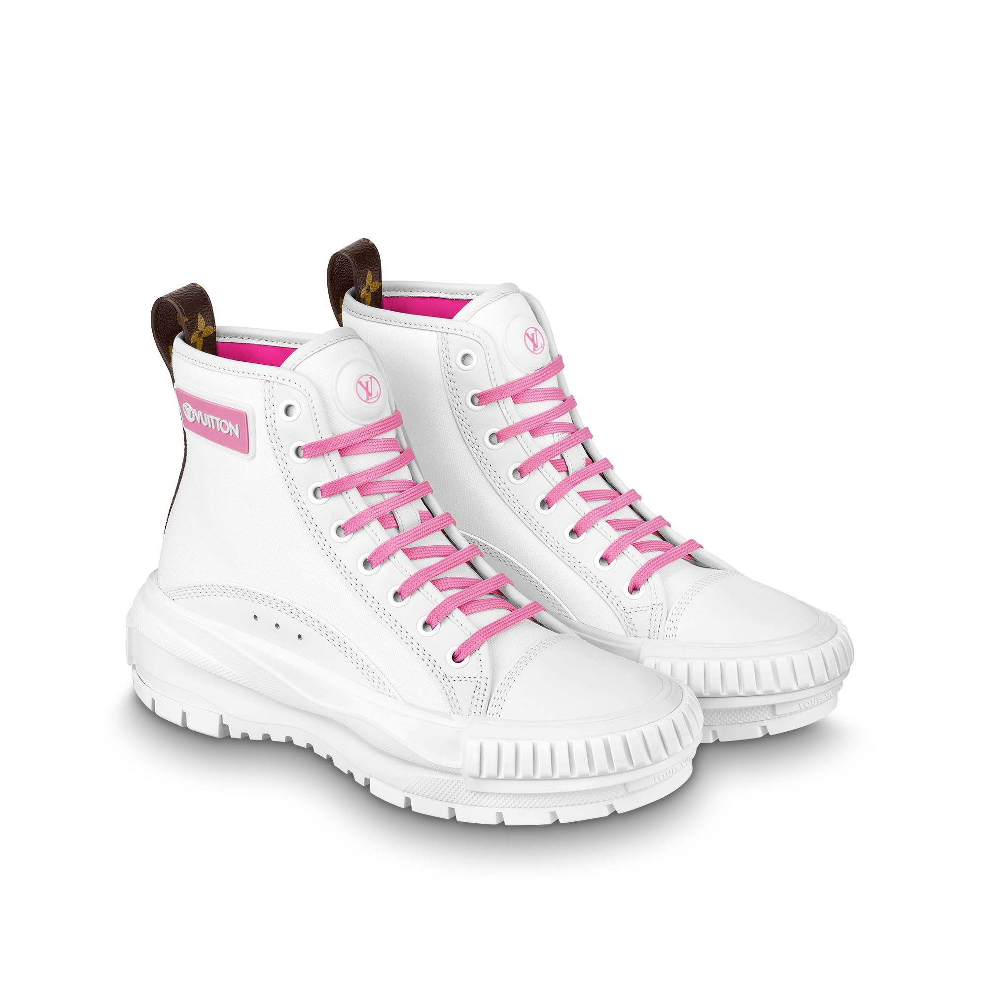 Louis vuitton deals pink boots